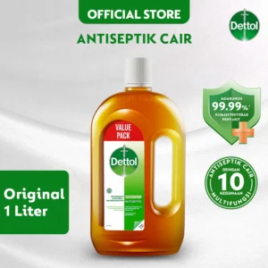 Dettol Cairan Antiseptik 1 Liter – Anti Kuman dan Bakteri