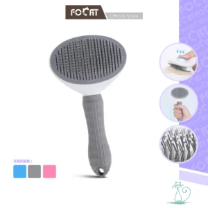 FOCAT Sisir grooming Kucing Anjing F01 Pet Grooming Brush Sisir Perawatan Peliharaan