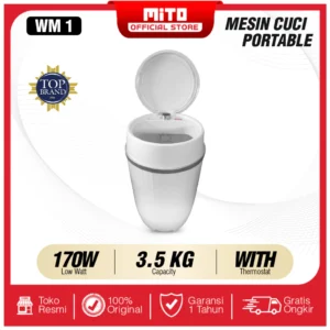 MITO Washing Machine Mesin Cuci Portable 3.5 Kg WM1 Original