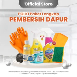 POLKI NEW PAKET LENGKAP DAPUR – PEMBERSIH KULKAS FRIDGE CLEANER ANTIBACTERIAL & PENGHILANG KERAK SERBAGUNA