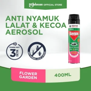 Baygon Aerosol Flower Garden 400ml