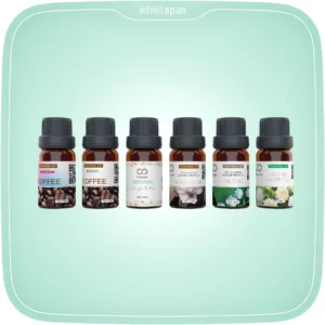 INFINILAPAN Aromatherapy Essential Aromaterapi pengharum ruangan diffuser burner oil potpuri humidifying essential oil