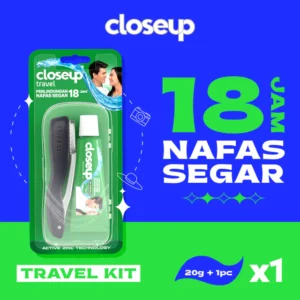 Closeup Sikat Gigi Lipat Travel (1PC+20gr)