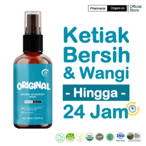 NATURAL DEODORANT TAWAS SPRAY ORGANIK PENGHILANG BAU BADAN KETIAK ALAMI BY PHARMACIE ORGANICO