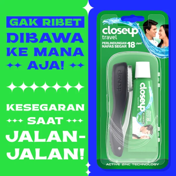 Closeup Sikat Gigi Lipat Travel (1PC+20gr) - Image 8
