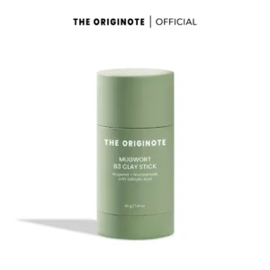 The Originote Mugwort B3 Clay Stick Mask – Masker Wajah Mugwort Acne Menenangkan dan Membuat Wajah Kencang dan Halus with Niacinamide