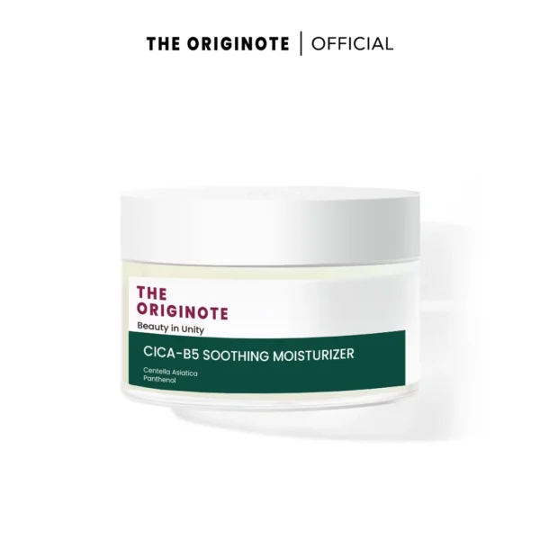 The Originote Cica-B5 Soothing Moisturizer - Moisturizer Menenangkan kulit Kemerahan Mengunci hidrasi with Centella Asiatica
