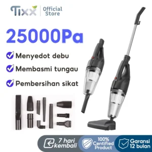 TIXX Vacuum Cleaner 25000Pa Handheld 9 in 1 Silent Vacuum Cleaner home penyedot debu Alat Penyedot Debu Multifungsi Penyedot