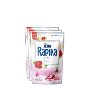 Wings SoKlin Rapika Pelicin Pakaian Camellia 3 x 400mL