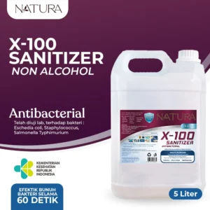 Natura X-100 Sanitizer Disinfectant 5 LITER Antiseptik Desinfektan