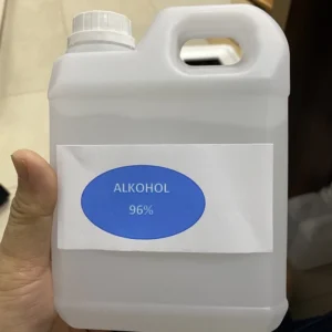 Alkohol 96 % atau Ethanol 96 % untuk antiseptik dan pelarut industri per liter