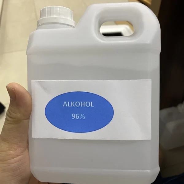 Alkohol 96 % atau Ethanol 96 % untuk antiseptik dan pelarut industri per liter