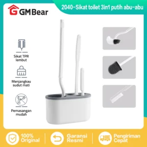 GM Bear Sikat WC Toilet (3 in 1) 2040 – Toilet Brush Sikat Pembersih Kamar Mandi