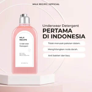 Milk Recipe Underwear Detergent – Sabun Cuci Pakaian Dalam Ampuh Membersihkan Noda Merah, Kumal dan Bakteri Pada Celana