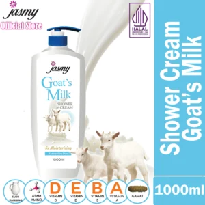 JASMY Goat’s Milk 1L shower cream sabun mandi cair body wash import dari Malaysia