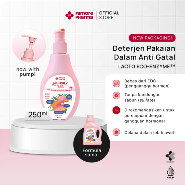 FILMORE Laundry Lab Underwear Detergent | Deterjen Pakaian Dalam Bebas EDC | Hormone-friendly