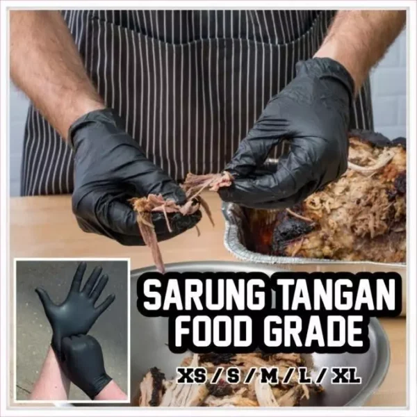 Sarung Tangan Nitrile Tebal Super Kuat untuk medis dan industri - Image 8