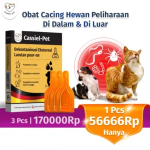 Cassiel Pet Obat Hewan Pengobatan Dan Anti-Nyamuk Dan Kutu Repelan Spot Anti-Kutu Anti-Gatal Obat Cacing Untuk Kucing & Anjing Frontline