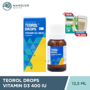 Teorol Drops Vitamin D3 400 IU – Suplemen Vitamin D