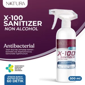 Natura X-100 Sanitizer Disinfectant 500 ML Antiseptik Desinfektan