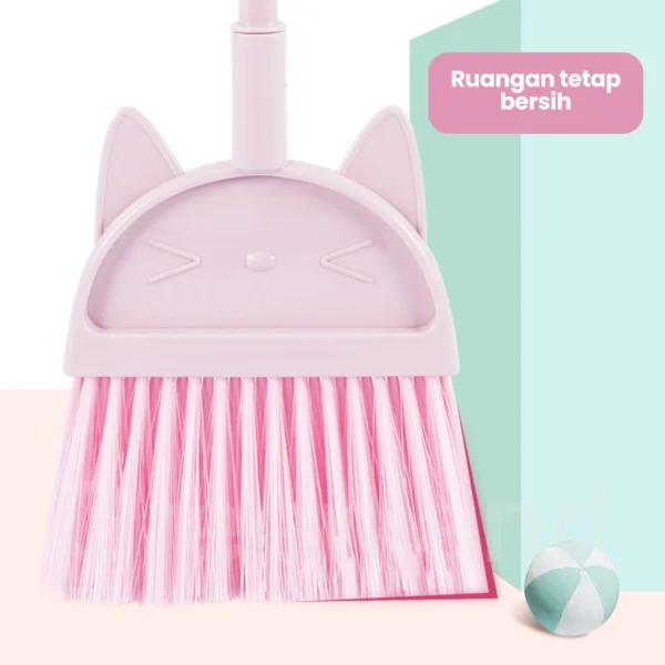 Greenland Set Sapu Pengki Pembersih lantai Broom Set Dustpan Sapu Kombinasi Pengki Sapu Alat Pembersih lantai Praktis HSB646 - Image 2